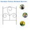 Garden Metal Fence Outdoor Lawn Edging Border Panel Edge Fencing Yard